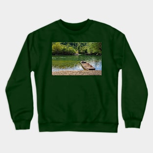 River Una Near Martin Brod, Bosnia Crewneck Sweatshirt